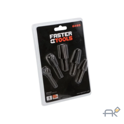 Набор фрез по дереву 5шт. FASTER TOOLS e6493 (5907078964935)